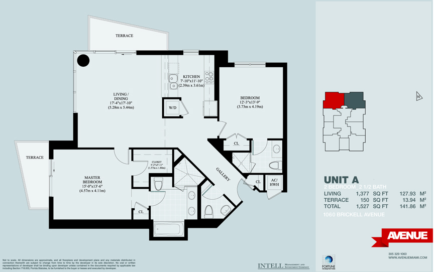 1060 Brickell Condo Floor Plans