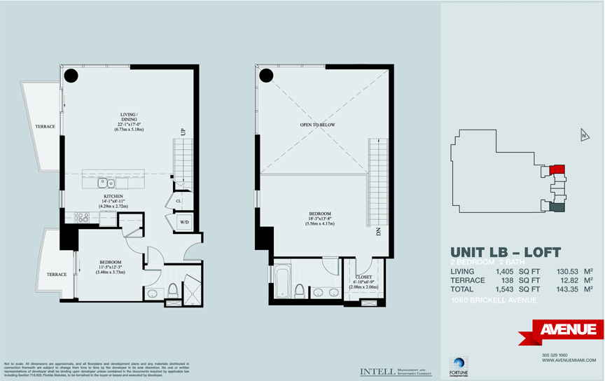 1060 Brickell Condo Floor Plans