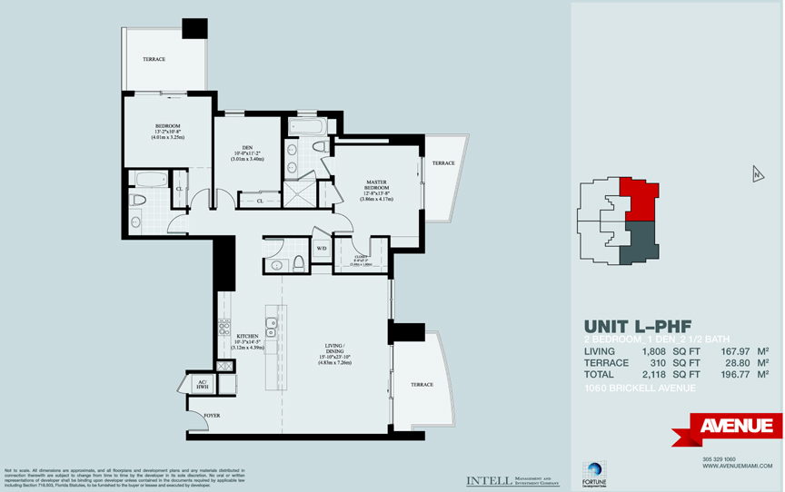 1060 Brickell Condo Floor Plans