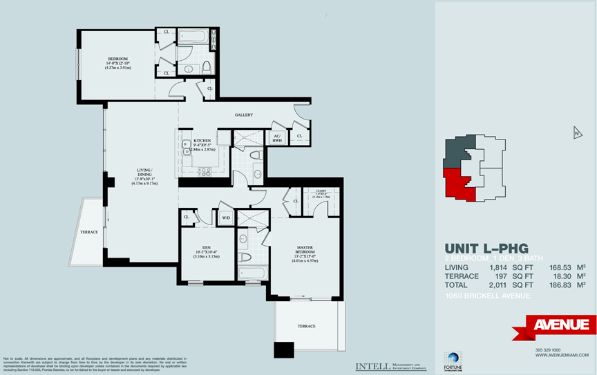 1060 Brickell Condo Floor Plans