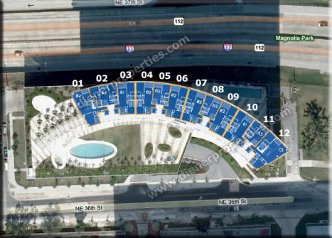 Blue Condo Miami Floor Plan