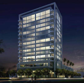 Boulevard Miami Condo Night