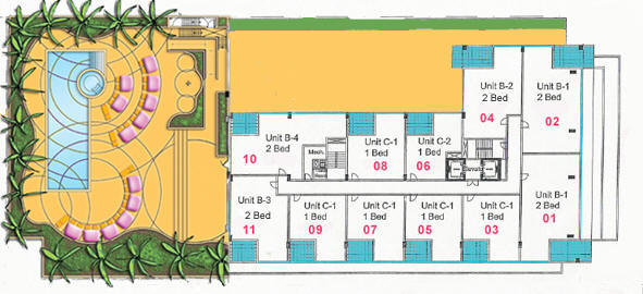Boulevard Condo Miami Site Plan