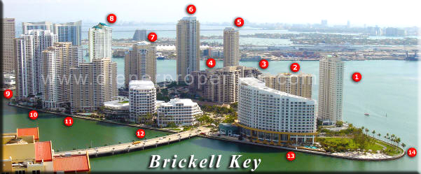 Brickell Key condos