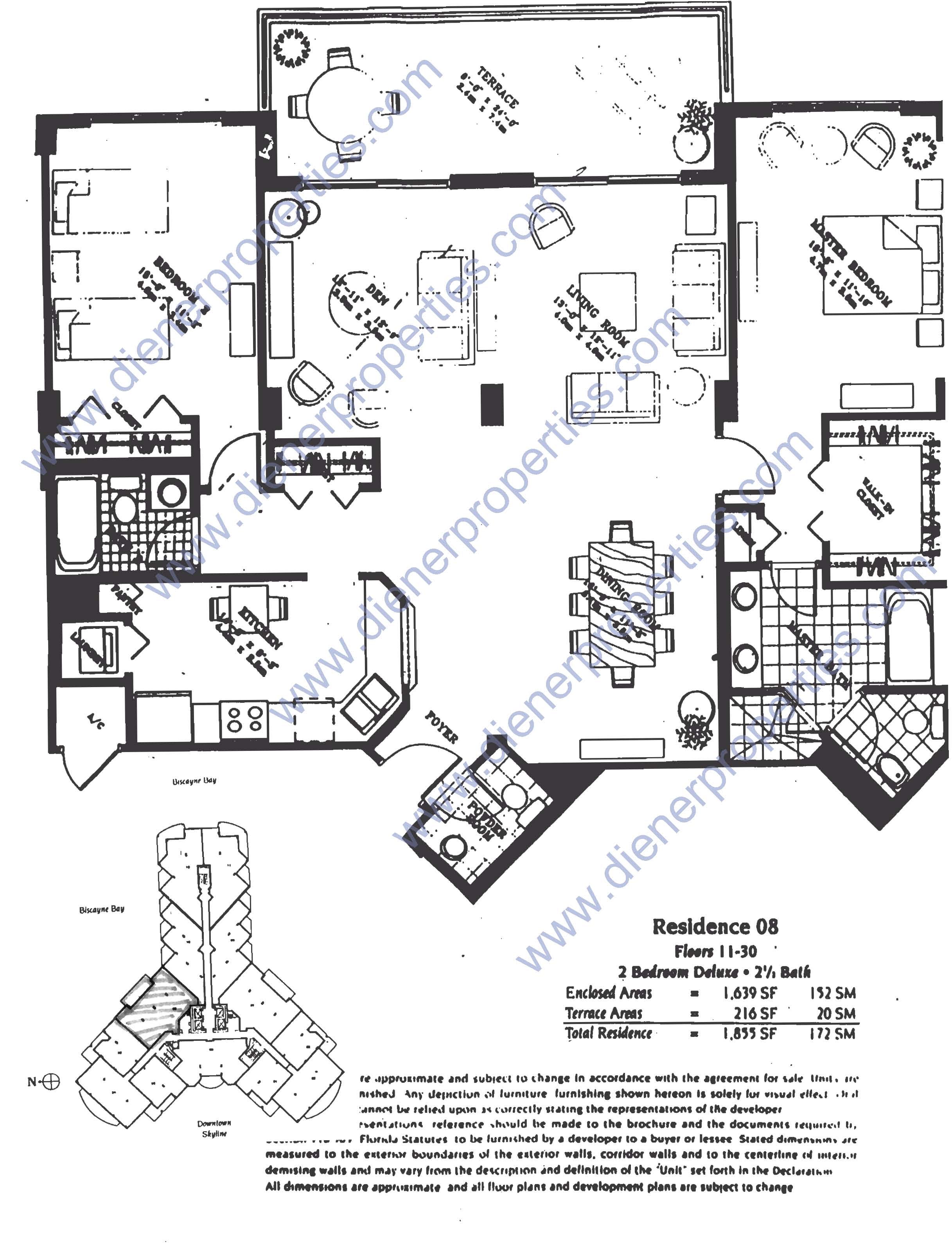 One Tequesta Point Condo Floor Plans