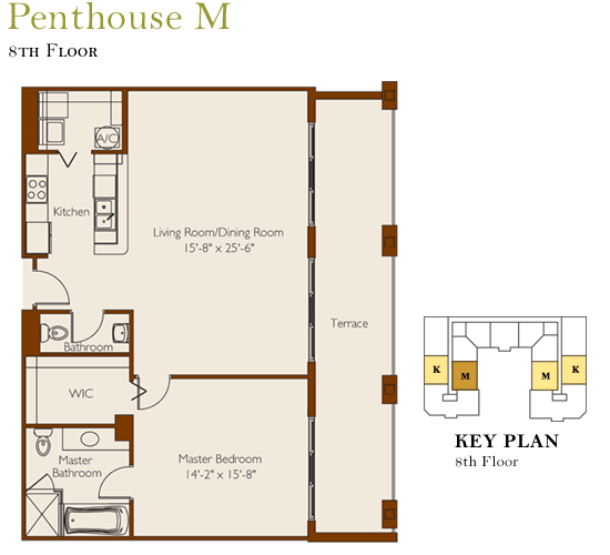 100 Andalusia Coral Gables Condo Floor Plans