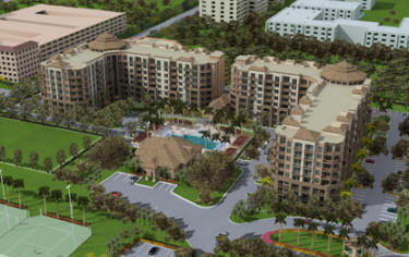 Mission Bell Park Dadeland Aerial
