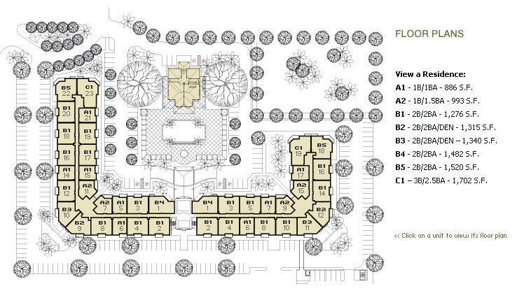 Mission Bell Dadeland Key Plan