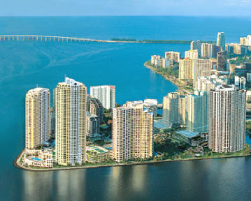 Carbonell at Brickell Key Aerial