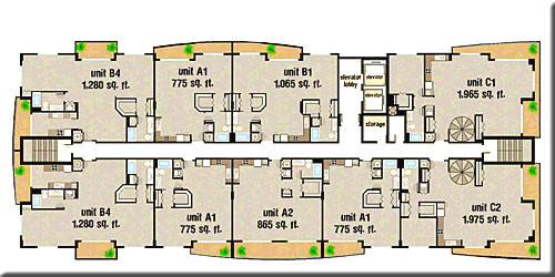 Uptown Lofts Miami Condos for Sale Rent Floor Plans