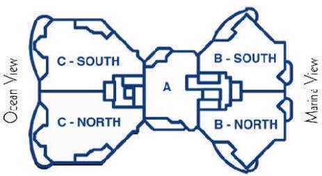 Atlantic I at the Point Aventura Condo Site Plan