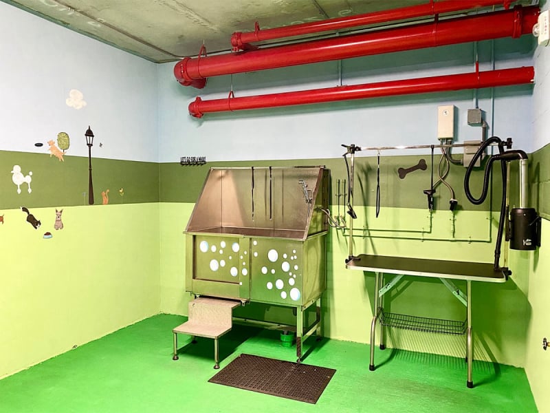 Merrick Manor Coral Gables Pet Wash Area