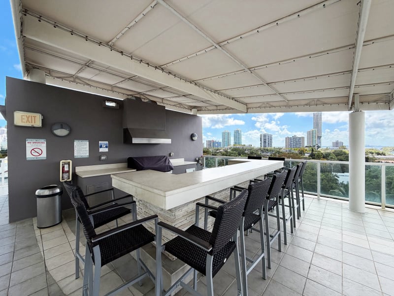 Nordica Condo Miami BBQ Area