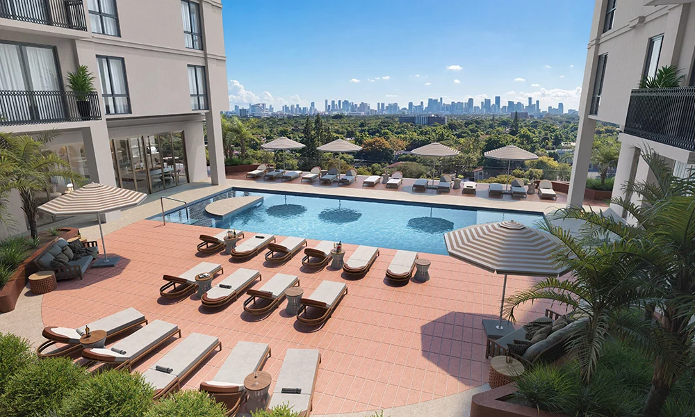 Seventeen Gables Pool Deck