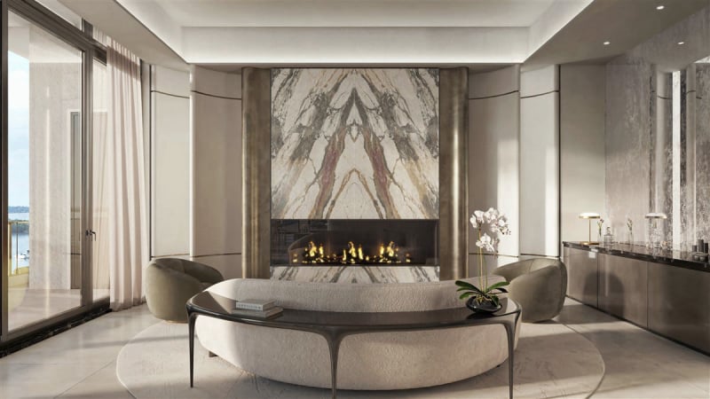 Tula Residences Miami - Great Room Residents Lounge