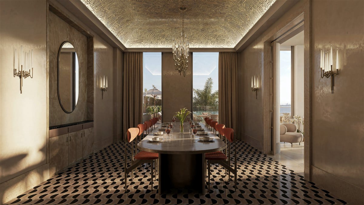 Tula Residences Miami - Private Dining Area