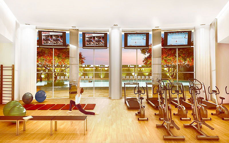 1100 Millecento Brickell - Gym