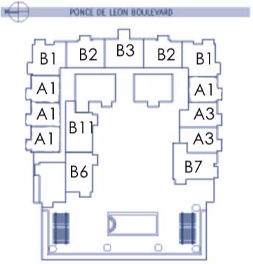 1300 Ponce Condo Site Plan