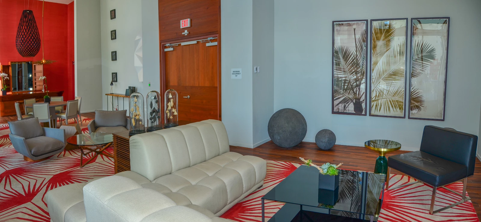 Brickell House Condo Social Room