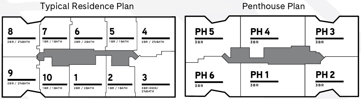 Brickell Ten Site Plan