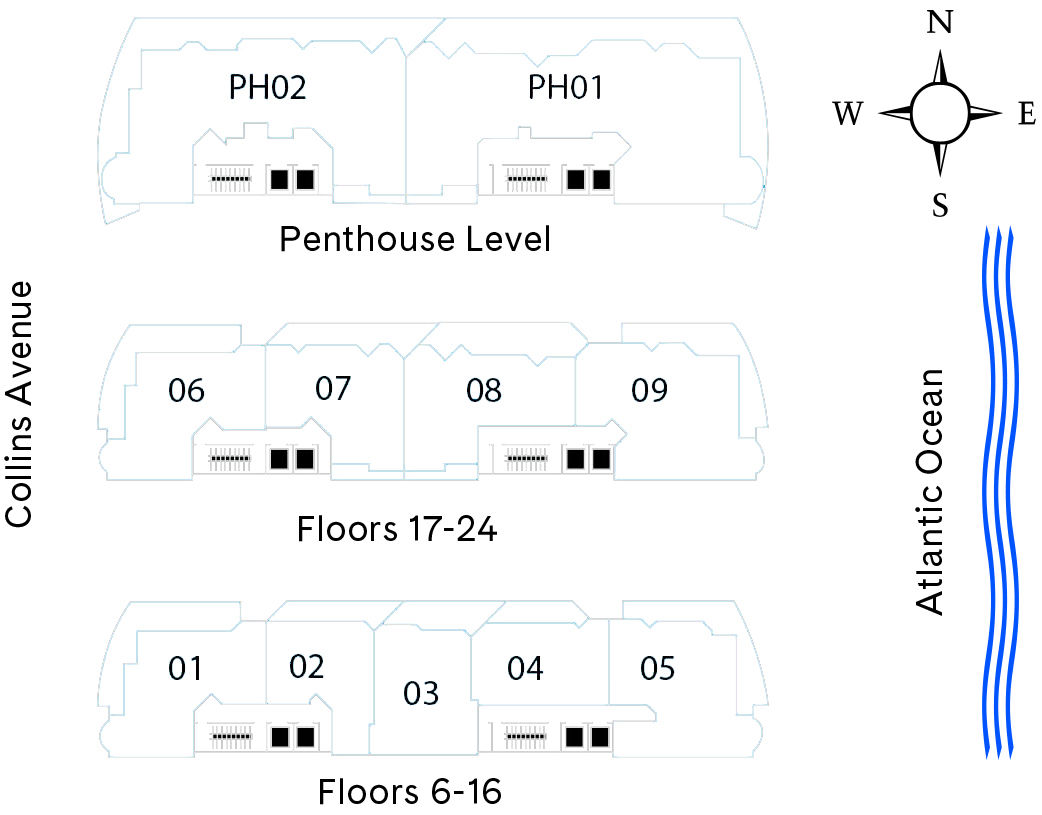 Capobella Miami Beach Site Plan