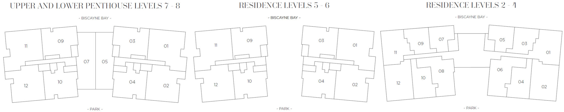 La Baia Bay Harbor Site Plan