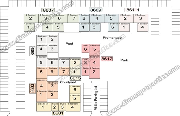 Monterey Gardens of Pinecrest Condo Site Plan