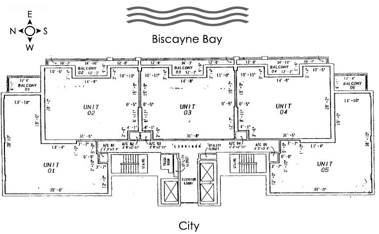 St Louis Brickell Key Site Plan