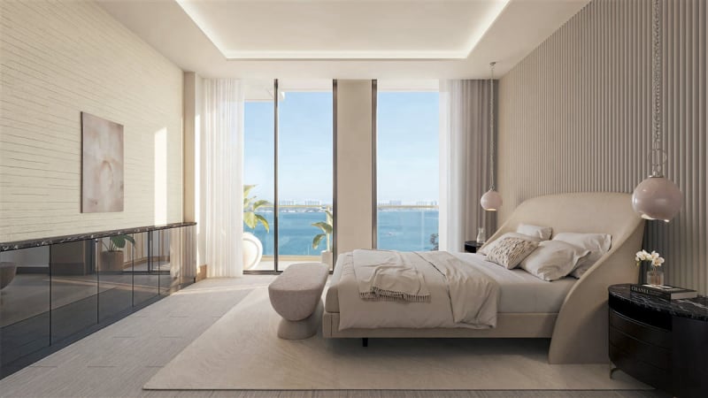 Tula Residences Miami - Primary Bedroom