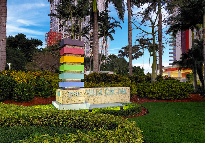 Villa Regina Brickell Entrance