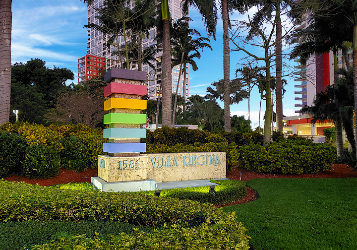 Villa Regina Brickell Entrance