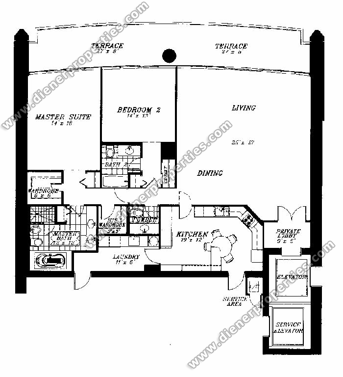 Brickell Avenue Santa Maria Floor Plans