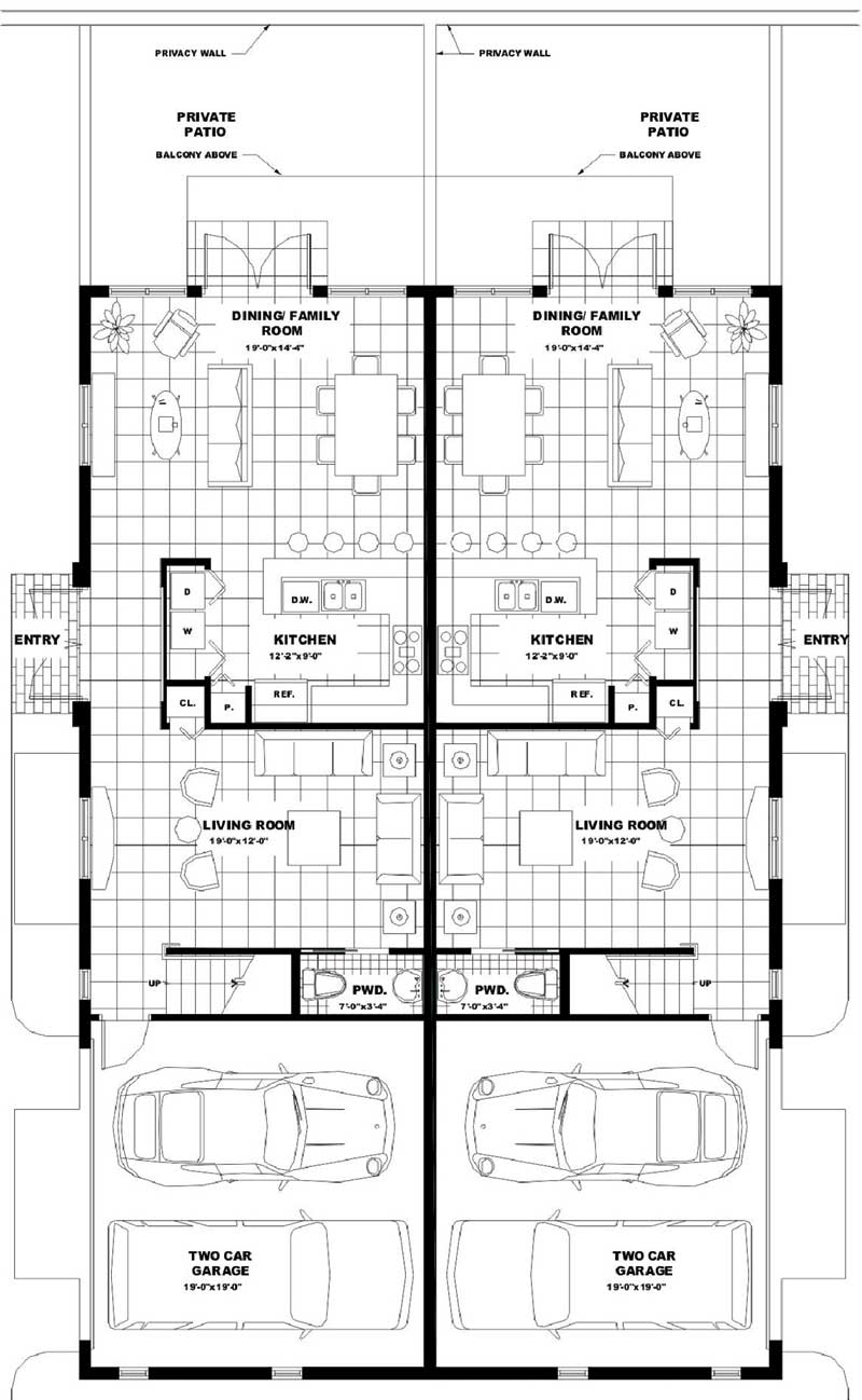 Grove Enclave Coconut Grove Bella Floor Plan
