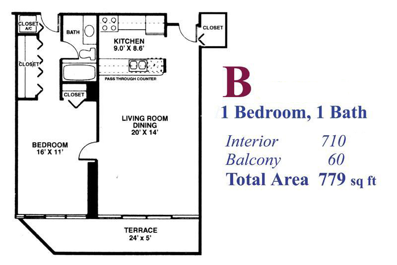 Grandview Palace North Bay Village Condo Floor Plans