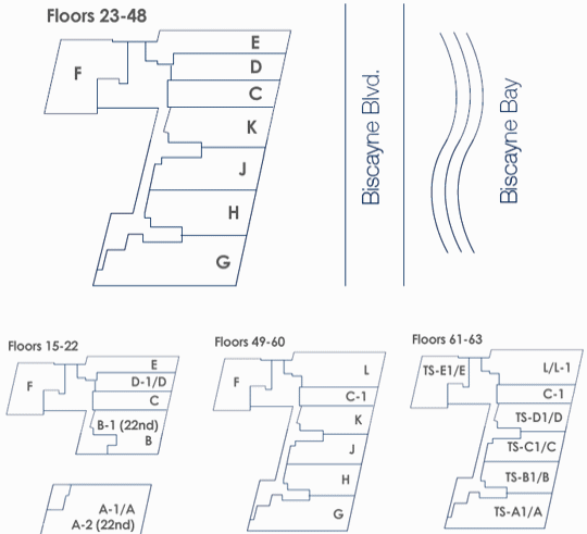 Marquis Miami Condo Floor Plans