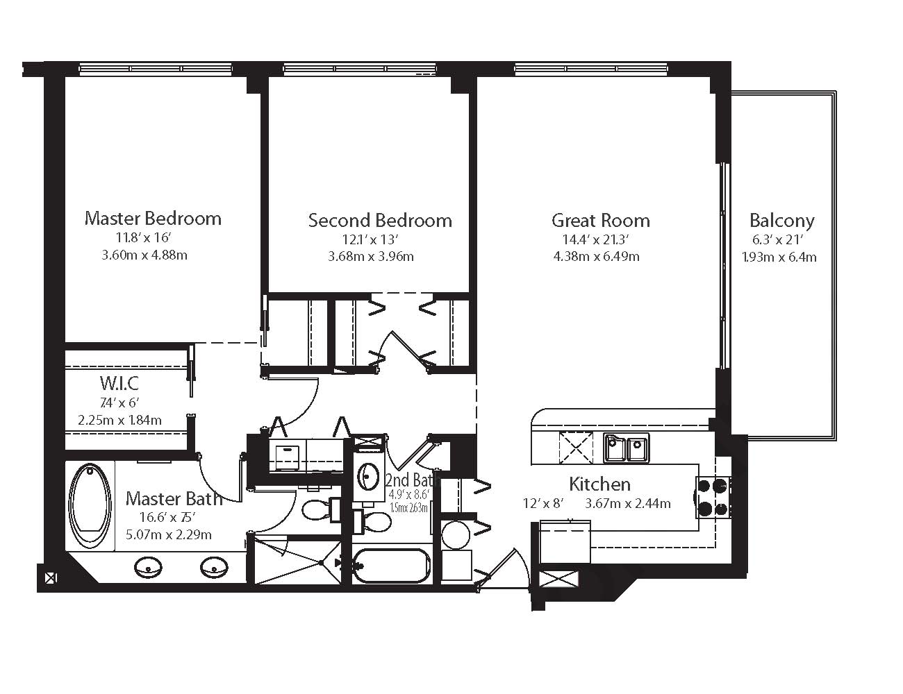 Collins Condo Miami Beach Condos for Sale Rent Floor Plans