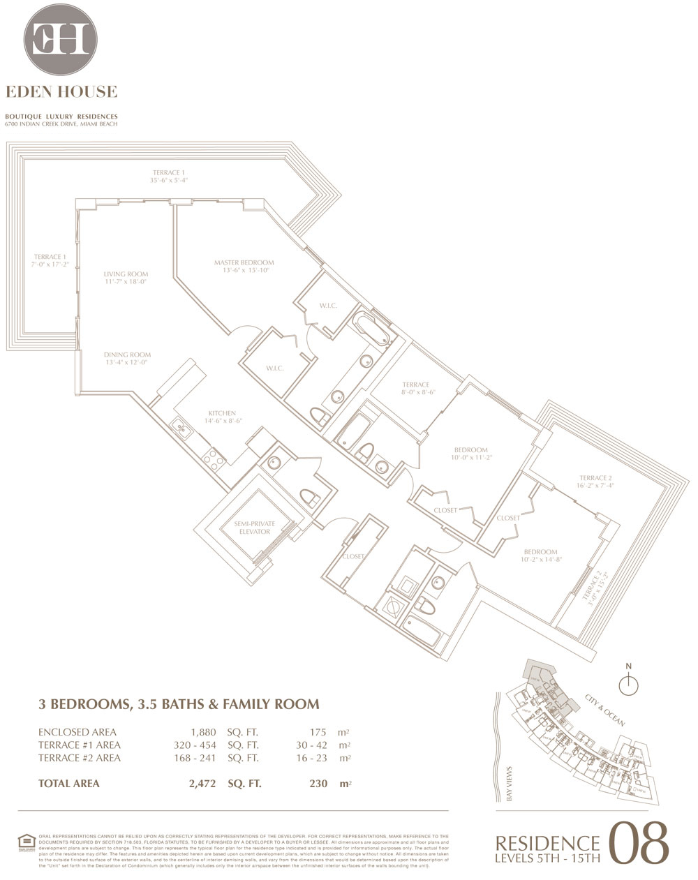 Eden House Miami Beach Condos Sale Rent Floor Plans